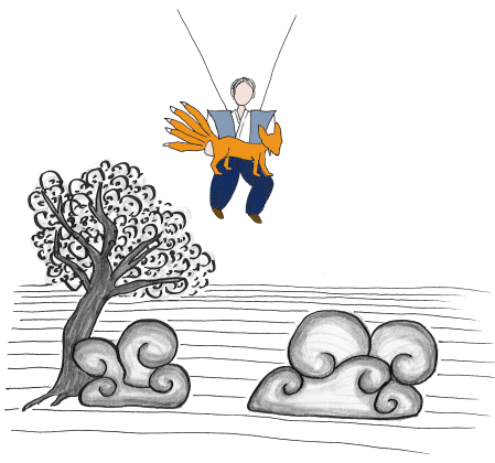 Kitsune Illustration